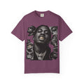 Rapper Portrait Graphic Tee — Gold Grill Collage T-Shirt