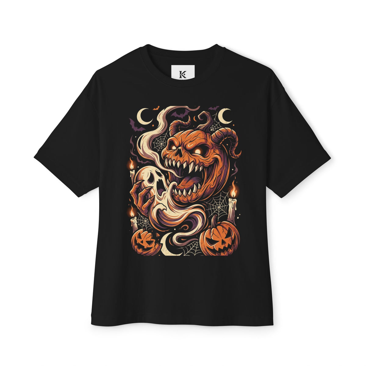 Halloween Ghost & Jack-o'-Lantern Tee