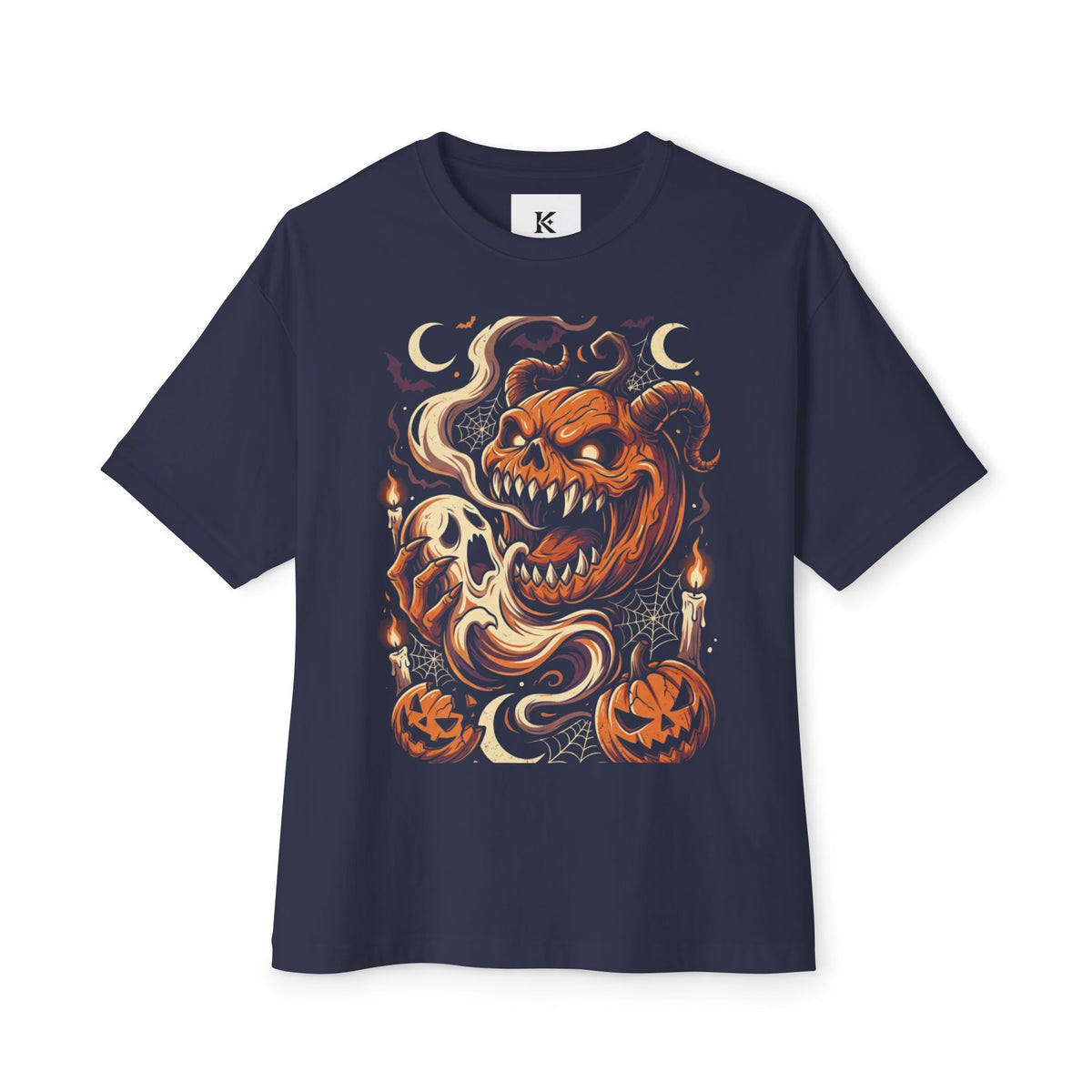 Halloween Ghost & Jack-o'-Lantern Tee