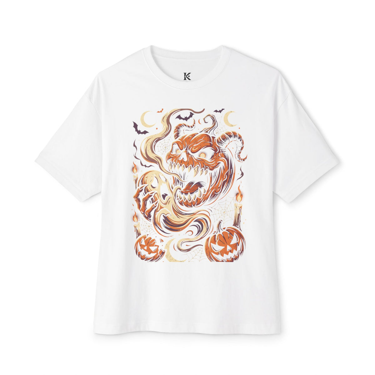 Halloween Ghost & Jack-o'-Lantern Tee