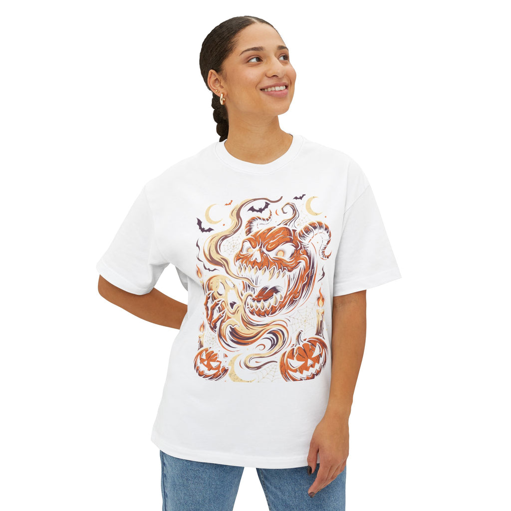 Halloween Ghost & Jack-o'-Lantern Tee