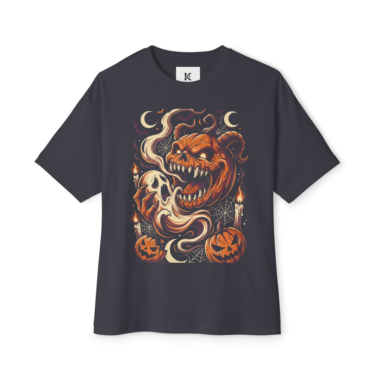 Halloween Ghost & Jack-o'-Lantern Tee