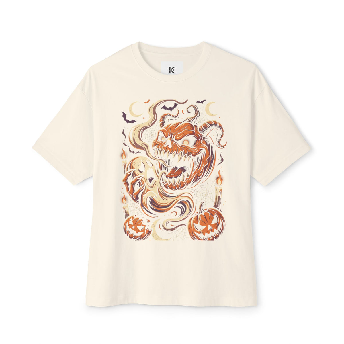 Halloween Ghost & Jack-o'-Lantern Tee