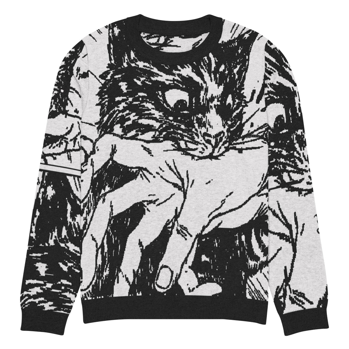 Sudden Attack Knitted Sweatshirt